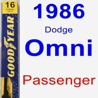 Dodge Omni Wiper set set set - premium
