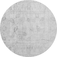 Ahgly Company u zatvorenom okruglu Orijentalne sive rupe za tradicionalne prostirke, 6 '