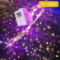 LED multibolor niz vila fleksibilna mini svjetla sa režimima osvjetljenja za odmor kućna ukras za zabavu