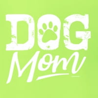 Divlji bobby pas mama ljubitelj pasa muškarci grafički tee sigurnosni zeleni 4x-veliki