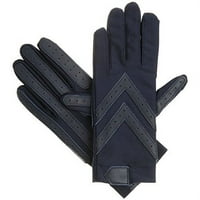 Izotoner Ženske kratke rukavice sa kožnim palmama, mornaricom, jedna veličina-A56080