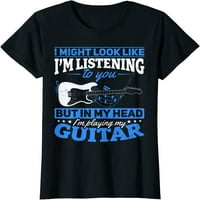 Gitara igrač kaže da bih mogao izgledati kao da slušam majicu