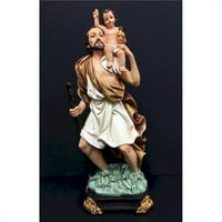 G. MJS HO-H8-B1027R St. Christopher Figurine