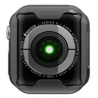 Slučaj za Apple Watch SE - Superguardz TPU otporan na udarce zaštitni štitnik poklopac oklop [crni]