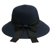 Sunčani šešir sa UV zaštitom UV zrake pakiranje i stilski široki ljetni šeširi, mornarice