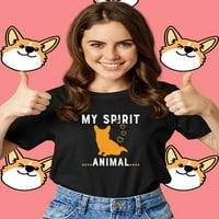 Moja duha životinja Corgi majica - MIMAGE by Shutterstock, ženska 3x-velika