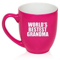 OZ Velika bistro šoljara keramička kava čaj čaša Staklena kupa najpovoljnija baka svjetske