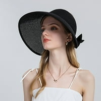 Ženska sunčana šešir za sunčanje sa svi su meč vezan dvostrani veliki rub sa sunčanim šeširom