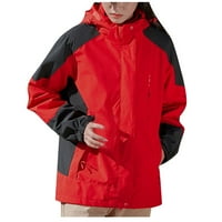 Vanjske kišne jakne vodootporno lagana jakna od odvojena kapu s kapuljačom s kapuljačom s kapuljačom