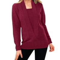 Žene novo casual gumb CREPE radne kancelarije Blazer dame Formalni odijelo dizajnira džemper od pulover