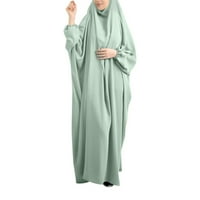 Ženske haljine casual solid robe abaya arapska kaftana haljina haljina