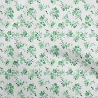 Onuone viskoza Šifon Zelena tkanina Cvjetna tkanina za šivanje tiskane plovidbene tkanine sa dvorištem