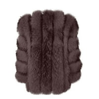 Ženske jakne Zimska lagana udobna grijač plišana prodaja trendi solidne ili tiskane sive veličine 4xl