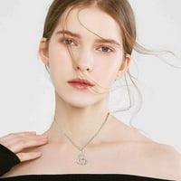 Do 65% popusta na AMLBB ogrlice pokloni za žene tinejdžerke Kišovito kamen male privjeske ogrlicu Ženka
