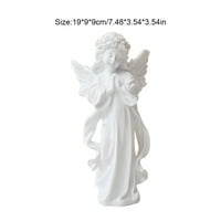 Enquiret djevojka smola anđela molitva kip rođendan arhitekture polica Skulptura prekrasna desktop svadbene