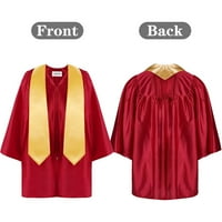 Dyfzdhu Boys Girls Predškolski vrtić Unise diplomski haljini set sa diplomskim krilom bez poklopca za