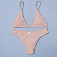 Kupaći kostim za žene Ispis Push-up podstavljeni grudnjak plaža Bikini set kupaći kostimi za plivanje