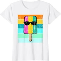 Summer Popsicle majica Funny sladoled na plaži Party Party majica