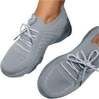 Ženske čipke sportske cipele Ležerne prilike ravne cipele mrežice prozračne cipele za trčanje