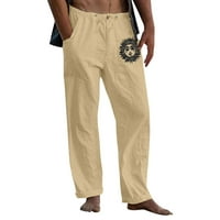 Eczipvz teretni pantalone za muškarce muške dukseve sa džepovima sa patentnim zatvaračem konusne joggere