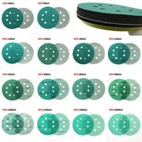 8 Klijena brusnog diskova Kuka i petlje mokri suhi ljubimac film zeleni brusni papir
