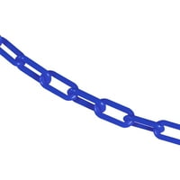 Stopala plavi plastični sigurnosni lanac