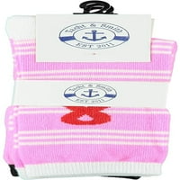 Yacht & Smith Pink Ribbon Ricer za dojku ANKETSKE SOCKS CREW čarape za žene)