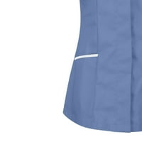 Duks za žene Novelty vrhovi kratkih rukava V-izrez V-izrez Work Print Majica Blouse Prom bluza Školske