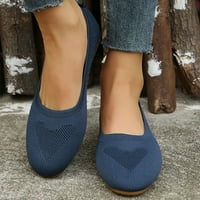 Znana za odrasle žene cipele Ženske sandale potpetice dame moda pune boje prozračne pletenje okrugle