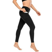 Duks žene vježbaju trke za trke sportski fitness džep joga hlače