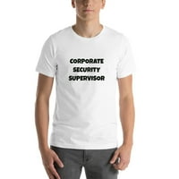 2xl korporativni sigurnosni supervizor zabavnog stila kratkog rukava majica s kratkim rukavima po nedefiniranim