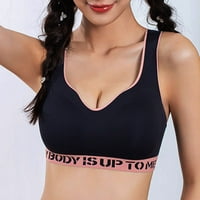 Plus size za žene donje rublje Žene Ležerne prilike velike veličine Yoga Fitness Sports Back Donje rublje