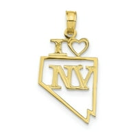 10K zlatna čvrsta Nevada Ogrlica sa ogrlicama nakita za žene -. Grama