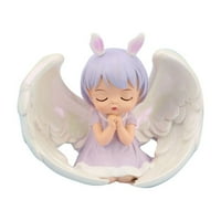 Carolilly Angel Girl Decoration, igračka za stola, kućna šarena spavaća soba Kids Xmas Poklon mali crtani ukras