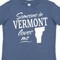 Inktastic nekoga u Vermontu voli mi poklon mališani dečko ili majicu za mališana