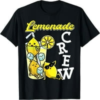 Limunada Crew dječji limunade odrednik limuna limuna majica crna 4x-velika