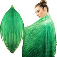 SKPABO listovni oblik oblika pokrivač flanel pokrivač smiješan rođendan poklon pokrivač pokrivač pokrivača