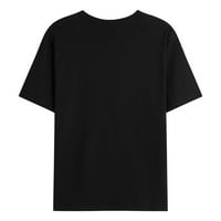 Muški casual okrugli vrat 3d tiskani bluza s kratkim rukavima za bluza majica