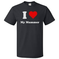Srce moja majica Mummer - volim svoj mummer tee poklon