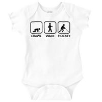 Šetnja hokejskom ulicom Sign Humor Romany Boys ili djevojke novorođenčad beba Brisco brendovi NB