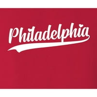 Idi na grad Filadelfija Pennsylvania Modni skriptani spremnik bez rukava Top majica Žene opremljene