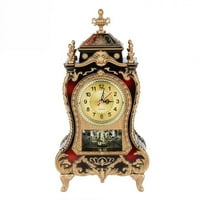 Rezervni budilnik Sat Vintage Clock Klasična Royalty-satrija TV Kabinet Stol carski namještaj Creative