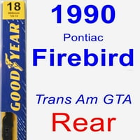 Pontiac Firebird stražnje stražnje brisač - premium