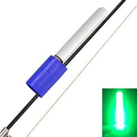 Leke LED Glow noćni ribolovni štap svjetlosni štap Tip sa kopčom za ribolov Lightstick Bijej alarm
