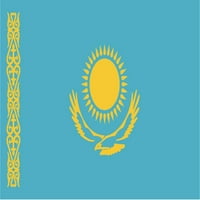 Kazahstan zastava naljepnica zastava