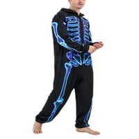 Cindysus Wone Dečice Loungewear Front Zip Halloween PJ setovi mamy tata Child patentni zatvarač Sleepwear