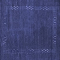 Ahgly Company u zatvorenom pravokutniku Sažetak Plavi prostirke savremene površine, 6 '9'