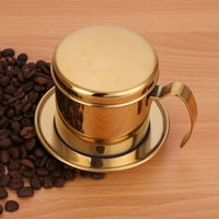 Agatige vijetnamski filter za kafu, šalica od nehrđajućeg čelika Vijetnamska kavana Kava proizvođač