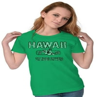 Cvijeće TEes majice Thirts za žene Havaji Hibiskus Vintage teretana Suvenir