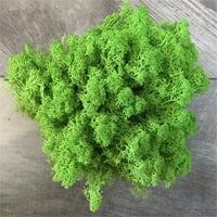 JESHCHAT Artificial Green Besmrty Lažni cvjetni mahovina trava za kućnu dnevnu sobu Dekorativni zid